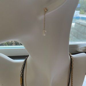 SOLD SOLD SOLD!!! BRAND NEW SOLID 14K GOLD EARRING GENUINE PEARL